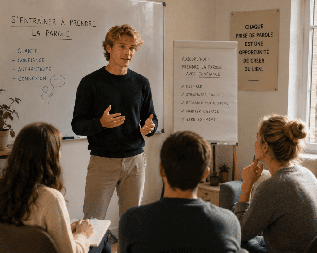 Prise de parole et culture - Formation et atelier : Se connaitre et developper la confiance en soi vignette 1
